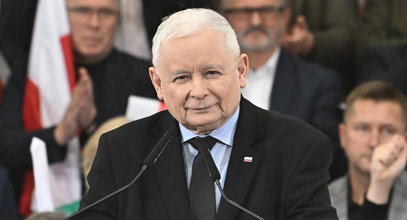 Prezes PiS rzucił żart ze sceny. Reakcja tłumu była wymowna