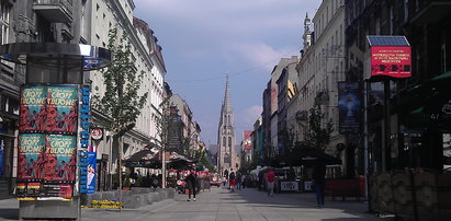 Protest anarchistów w Katowicach