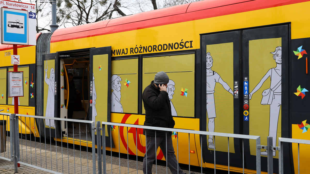 Warszawa: awaria "Tramwaju Różnorodności"