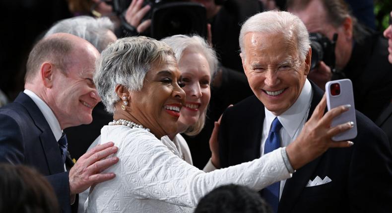 House Democrats struggled to answer questions about Biden's debate performance on Friday.Matt McClain/The Washington Post via Getty Images