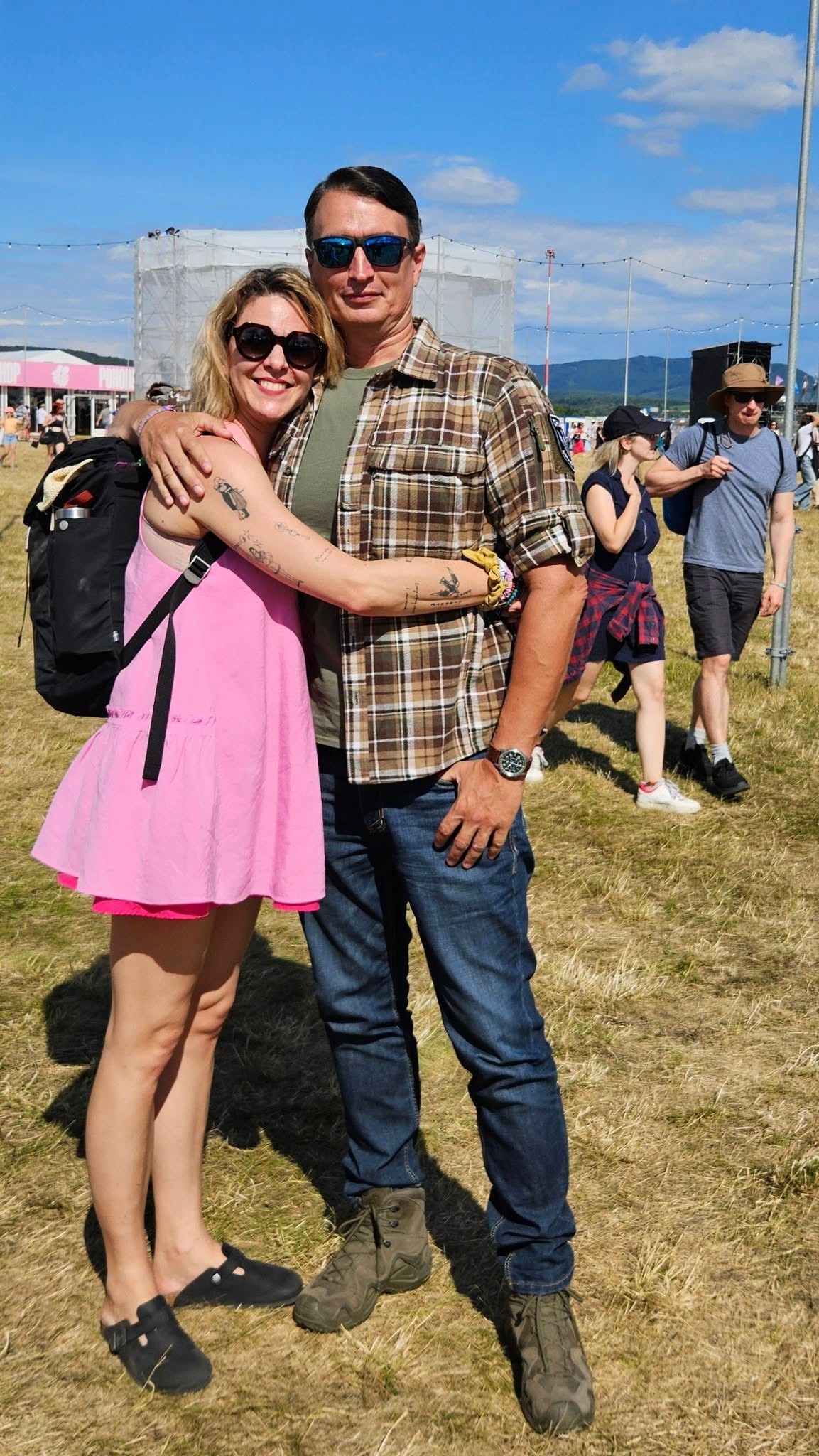 Kristína Tormová a Juraj Rizman na festivale Pohoda 2025.