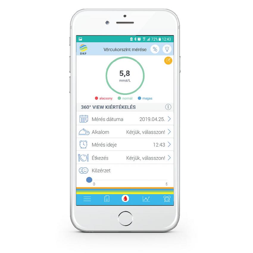 Vércukornaplózás egyszerűen: Ezzel a mobilalkalmazással és  vércukorszint-mérővel hihetetlenül könnyű az ellenőrzés | EgészségKalauz