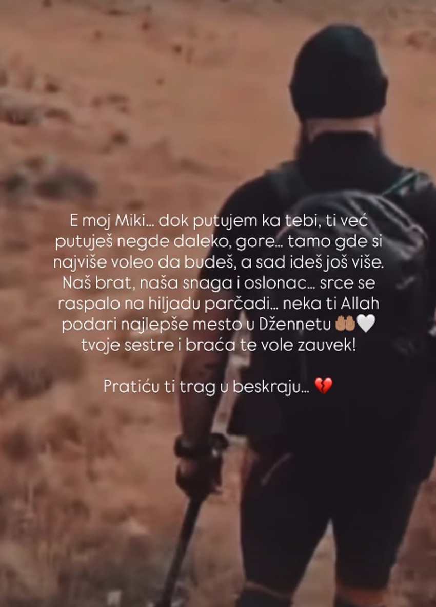 Senida se oglasila zbog smrti bliske osobe