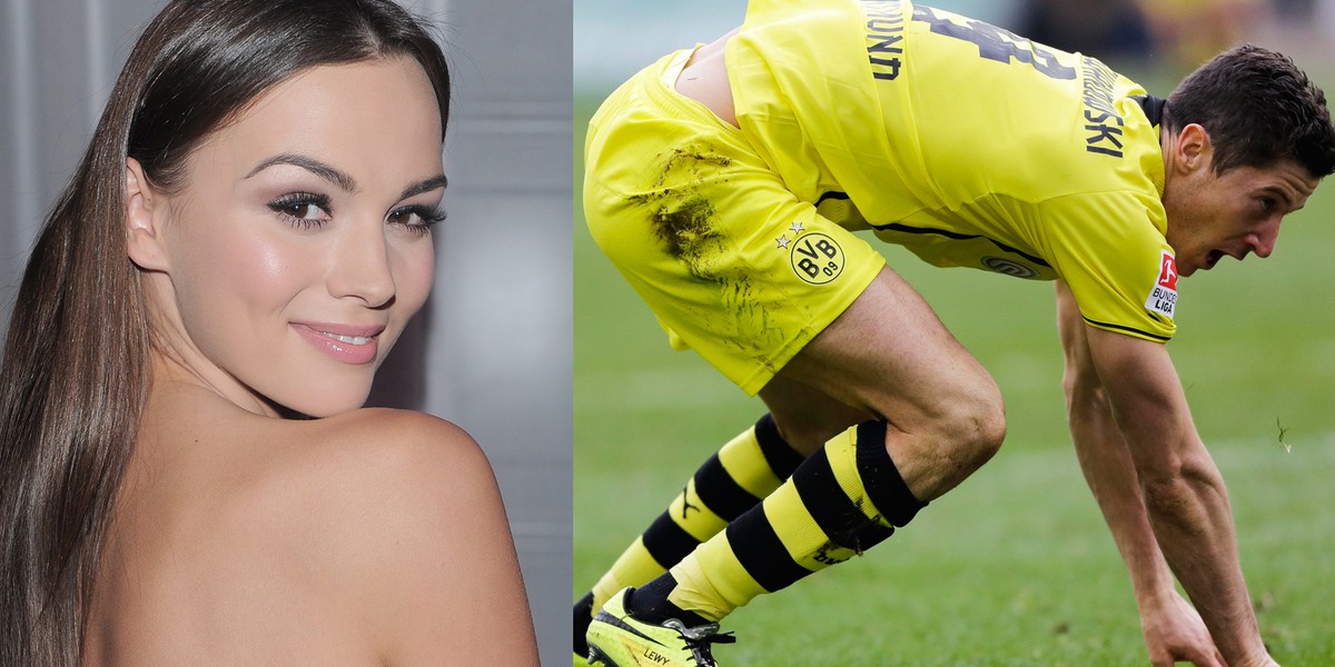 Paulina Krupinska, Robert Lewandowski