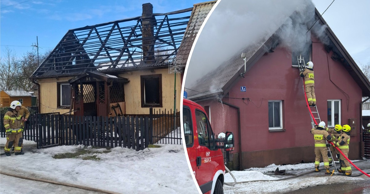 Drewniany dom w ogniu: kobieta zginęła, druga przeżyła