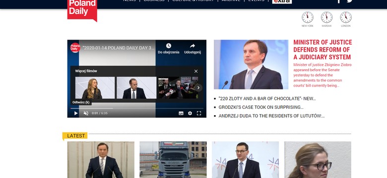 Salwa śmiechu na Twitterze. Internauci kpią z "angielskich" tytułów portalu "Poland Daily"