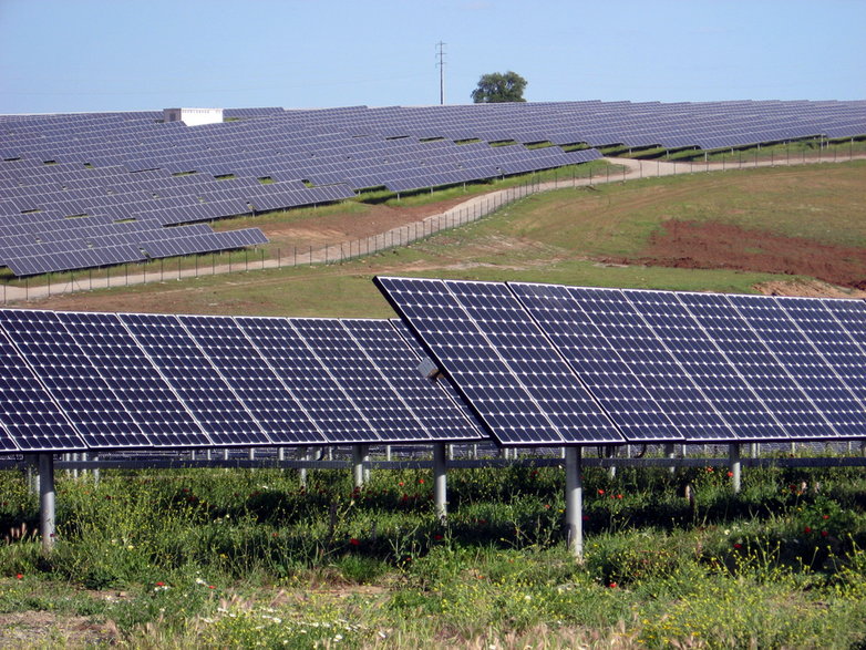 Park Solarny Serpa zbudowany w Portugalii