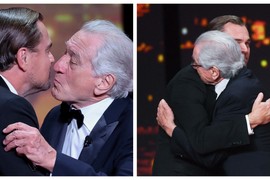 Leonardo Dikaprio uručio počasnu Zlatnu palmu Robertu de Niru i održao govor za pamćenje: Legendarni glumac se RASPLAKAO, a onda je na red došao "NEZNALICA TRAMP"