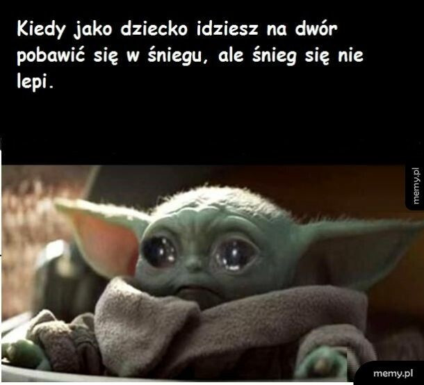 Najlepsze memy o pierwszym śniegu