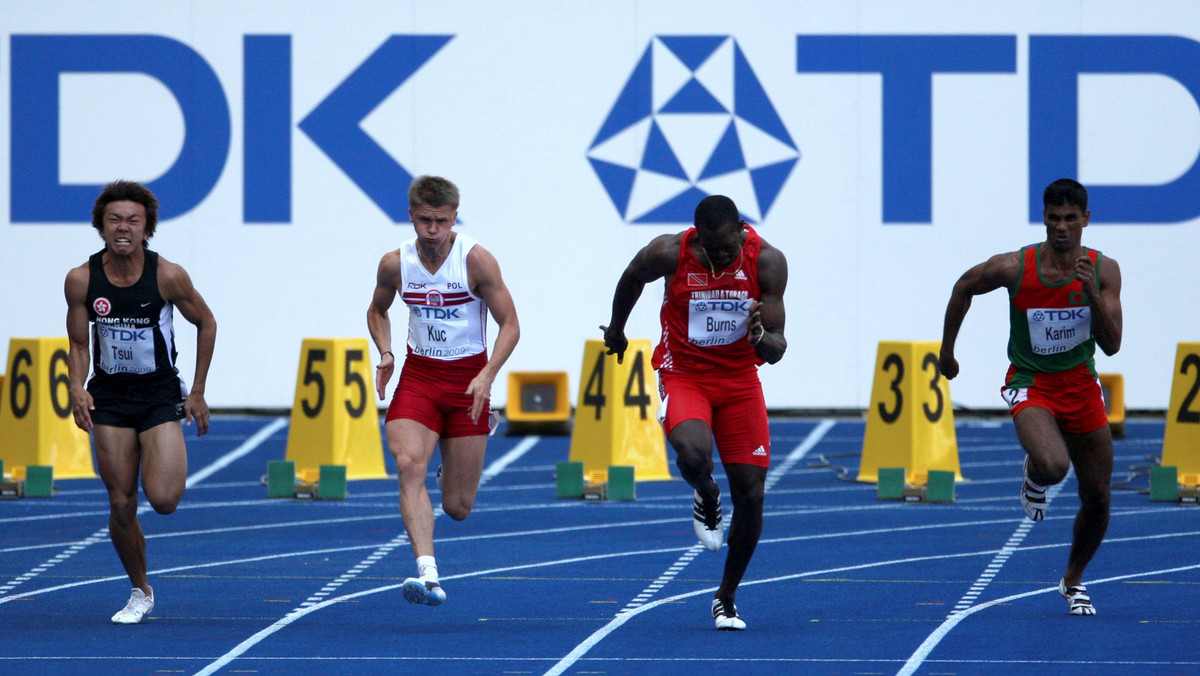 Dariusz Kuć (AZS AWF Kraków) nie awansował do półfinału biegu na 100 metrów 12. lekkoatletycznych mistrzostw świata w Berlinie.