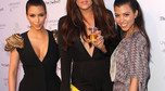 Khloe Kardashian z siostrami Kim i Kourtney