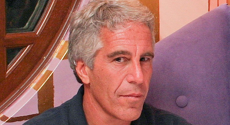 Jeffrey Epstein in Cambridge, MA on 9/8/04. Epstein is connected with several prominent people including politicians, actors and academics. Epstein was convicted of having sex with an underaged woman.
