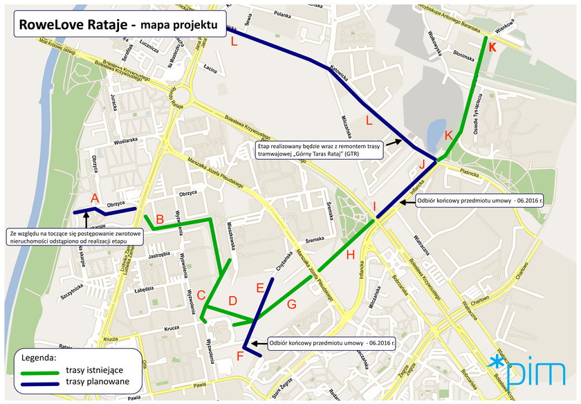 Na Ratajach powstaje 326 metrów ścieżki rowerowej