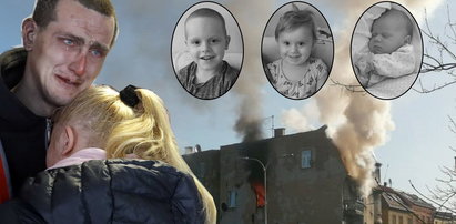 Tragiczny pożar w Starogardzie. Ogień zabrał Emilkę, Laurę i Adasia. Ich tata jest wstrząśnięty. „Boże, nie ocaliłem moich dzieci!”