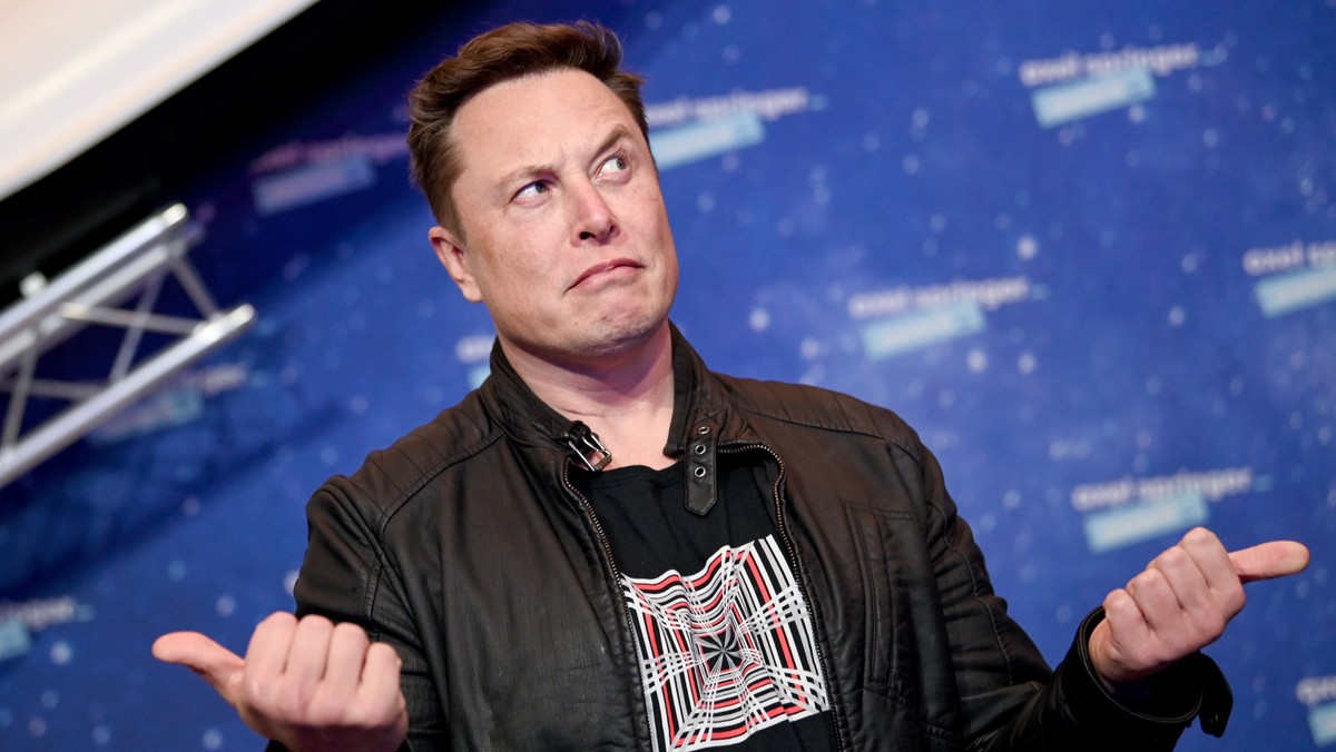 Elon Musk podczas Axel Springer Award w Berlinie, grudzień 2020 r.