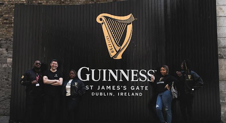 Guinness fulfills reward to ex BBN winners: A trip to the home of Guinness