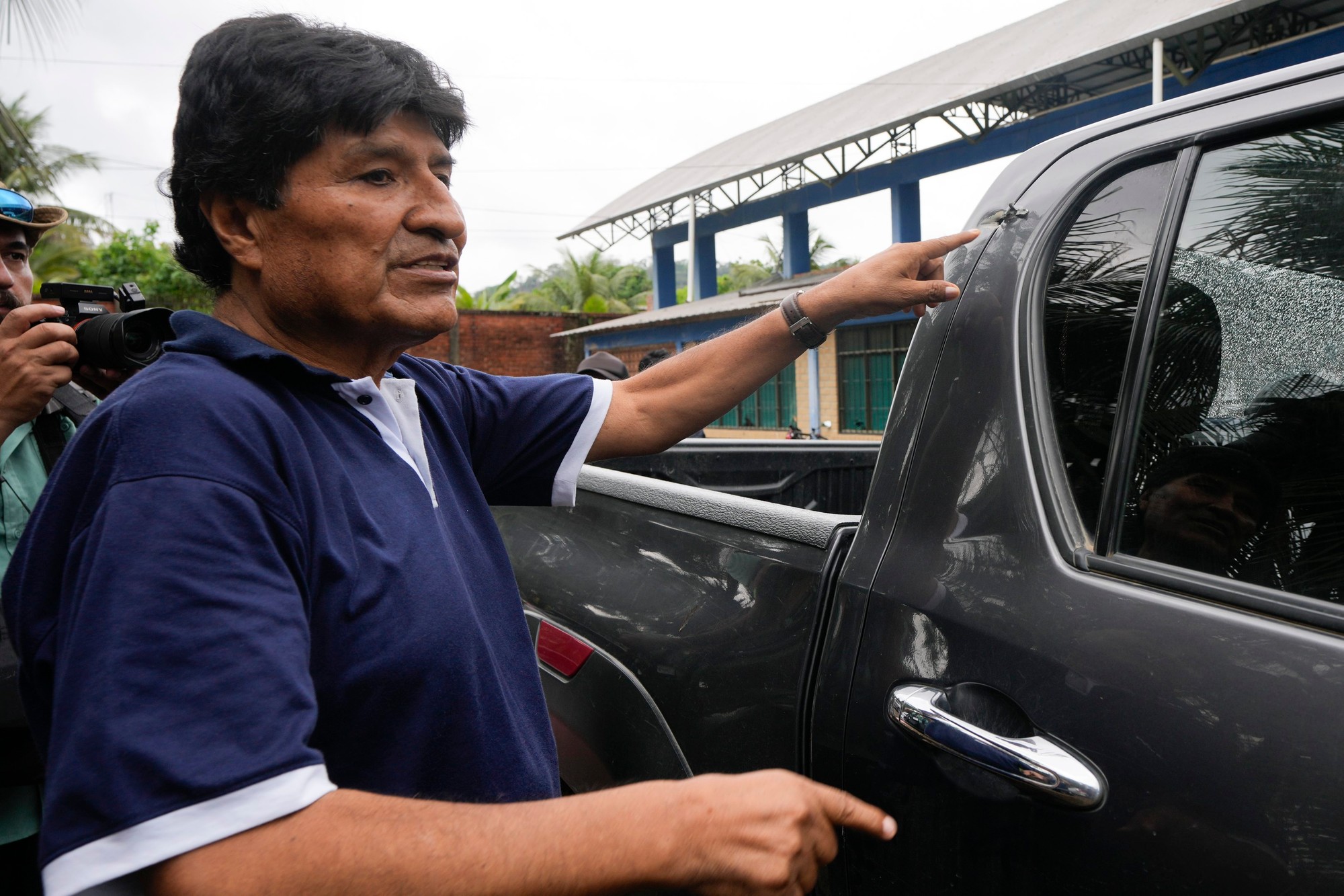 Bývalý prezident Bolívie Evo Morales.