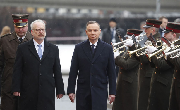 Egils Levits i Andrzej Duda