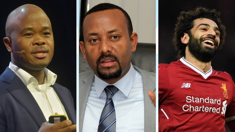 These are three of the five Africans featured on Time's list of Most Influential People of 2019 (canva)