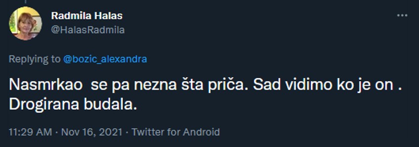 reakcije na muža Tanje Savić