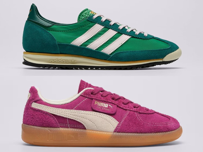 kolorowe sneakersy