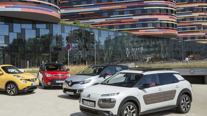 Porównanie Citroen C4 Cactus, Kia Soul, Nissan Juke