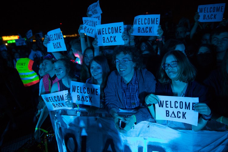 Open'er 2015 na najlepszych zdjęciach: Fani na koncercie Alt –J.