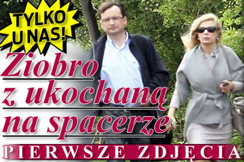 Ziobro z ukochaną na spacerze. Pierwsze zdjęcia. Tylko u nas! 