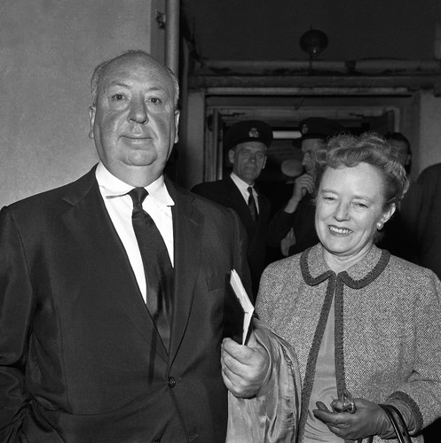Alfred Hitchcock z żoną Almą Reville w 1959 roku