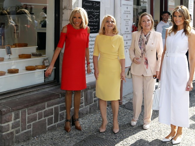 Żony przywódców państw G7