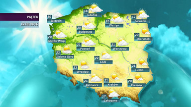 Prognoza pogody na weekend 12.08-14.08