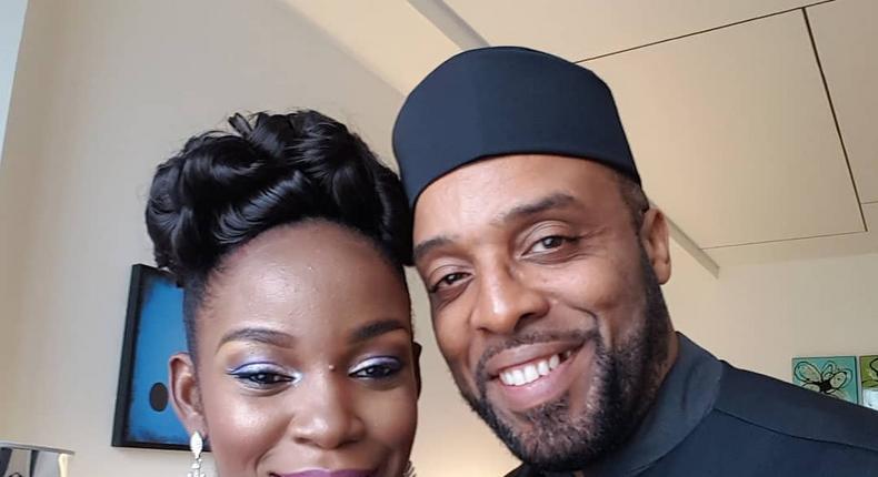 Nollywood actor Kalu Ikeagwu and his estrange wife Ijeoma