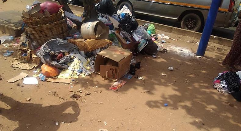 Filth engulfs Accra Central business district
