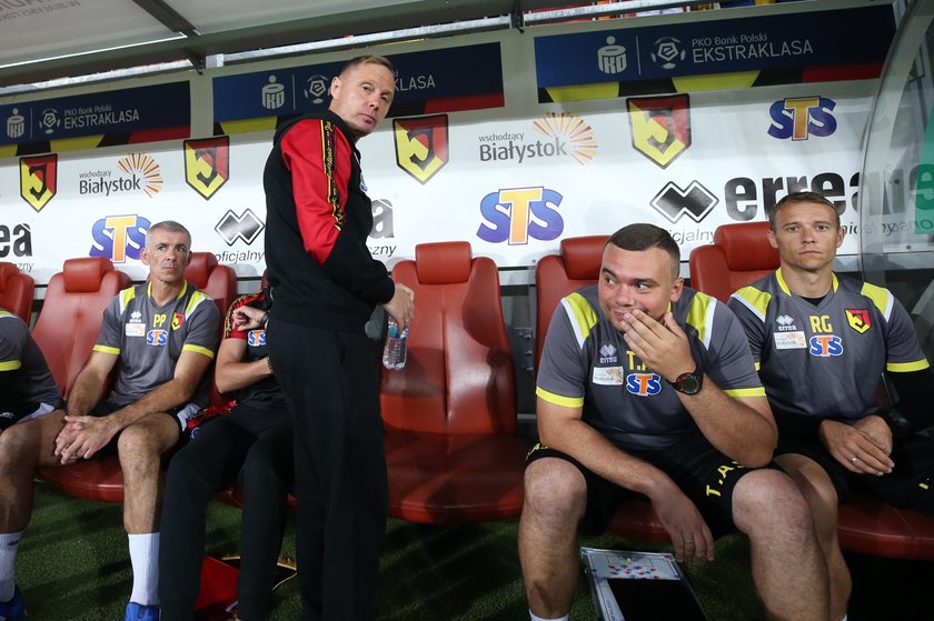 Pilka nozna. PKO Ekstraklasa. Jagiellonia Bialystok - Gornik Zabrze. 17.08.2019