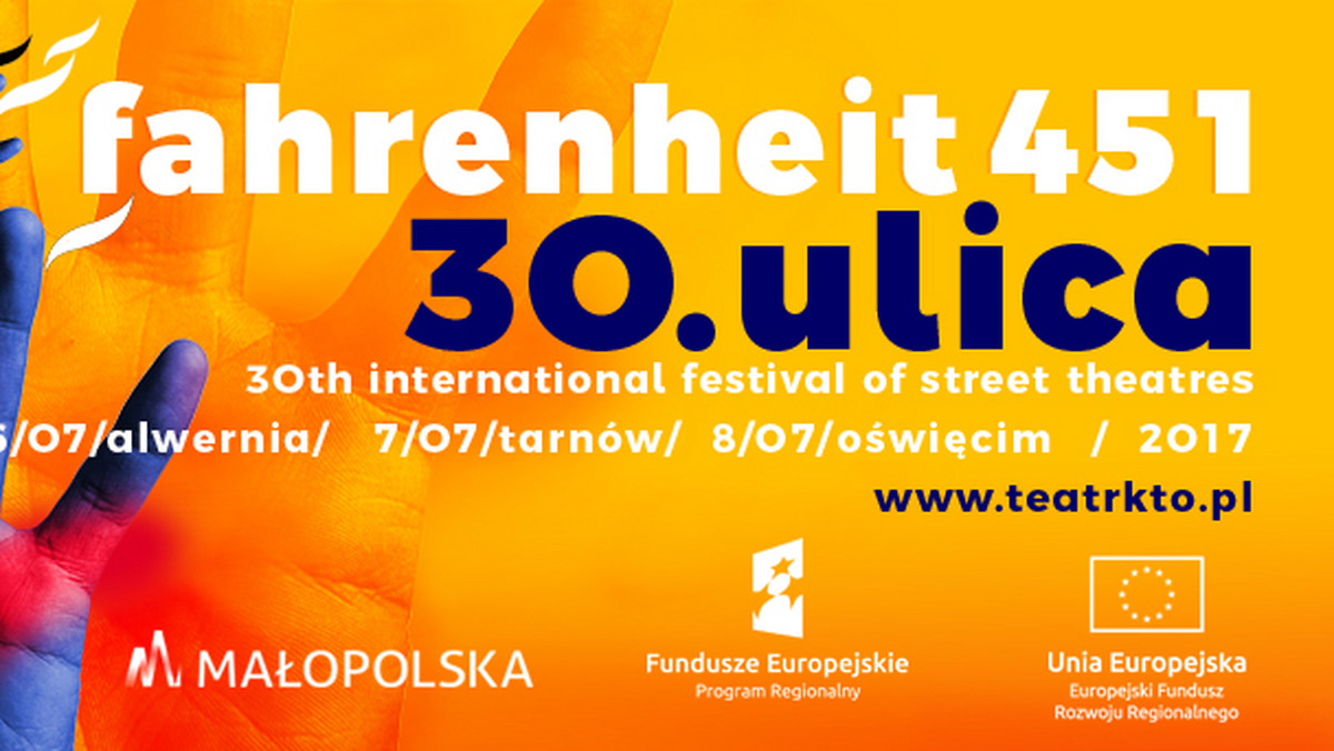 Od parady na Rynku Głównym z udziałem grup teatralnych z Niemiec, Francji i Polski 5 lipca rozpocznie się w Krakowie jubileuszowy 30. Międzynarodowy Festiwal Teatrów Ulicznych ULICA. Twórcy przedstawień będą nawiązywać do powieści R. Bradburegoc