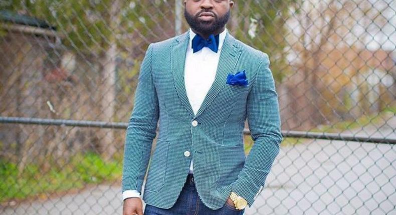 Bismark Adomako is a stylish man 