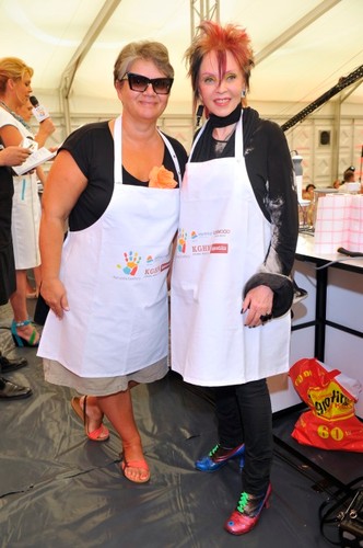 Dorota Zawadzka i Krystyna Mazurówna