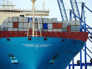 DCT Gdańsk kontenerowiec Maersk