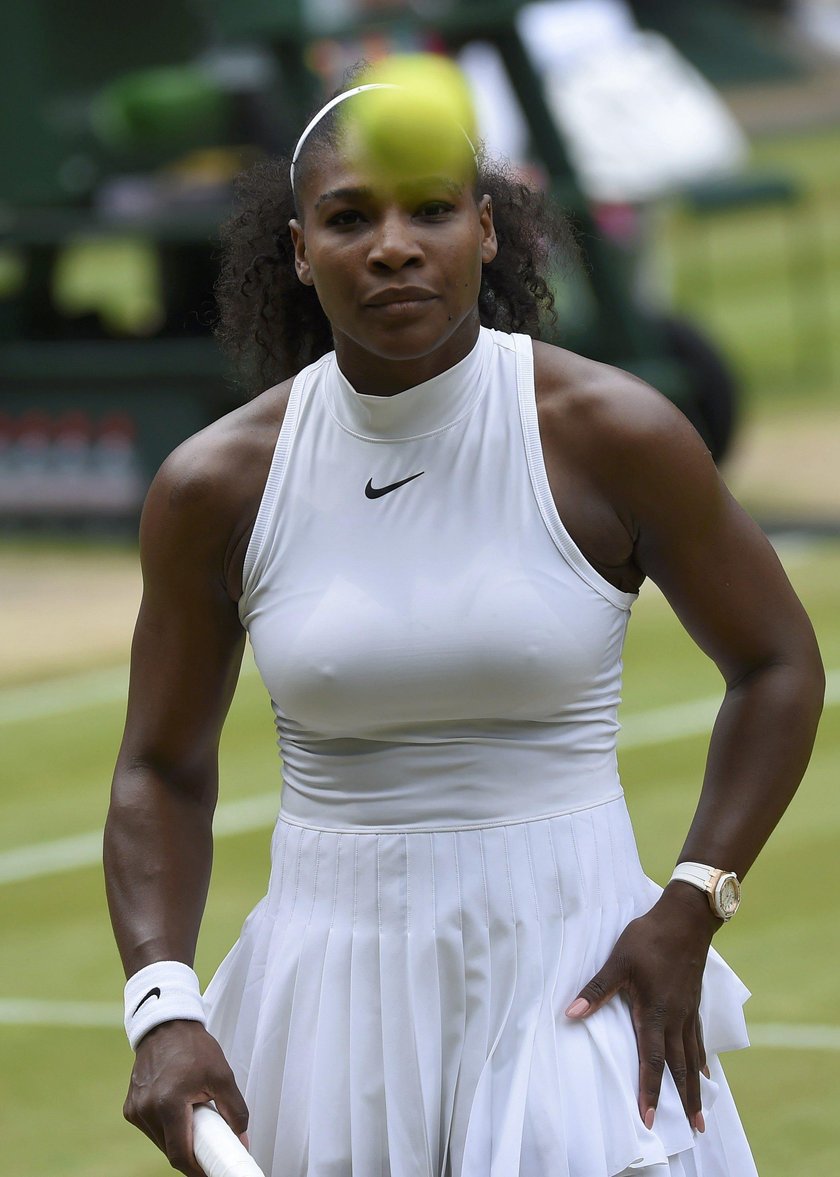 Serena Williams pokazała swój biust na Snapchacie