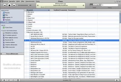 iTunes góruje nad innymi odtwarzaczami rozmiarami oraz wygodym interfejsem. Większość strumieni audi zgramy, posługując się StationRipper'em. (Fot. Chip.pl)