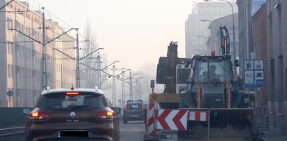 Remontują Mogilską dopiero przed zimą