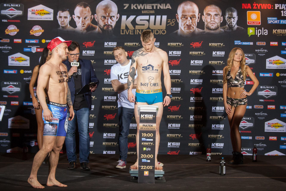 KSW 38 - ceremonia ważenia