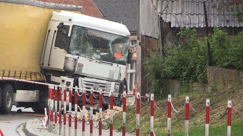 Wypadek w Białośliwiu