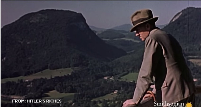 Hitler uživa u planinskom vazduhu