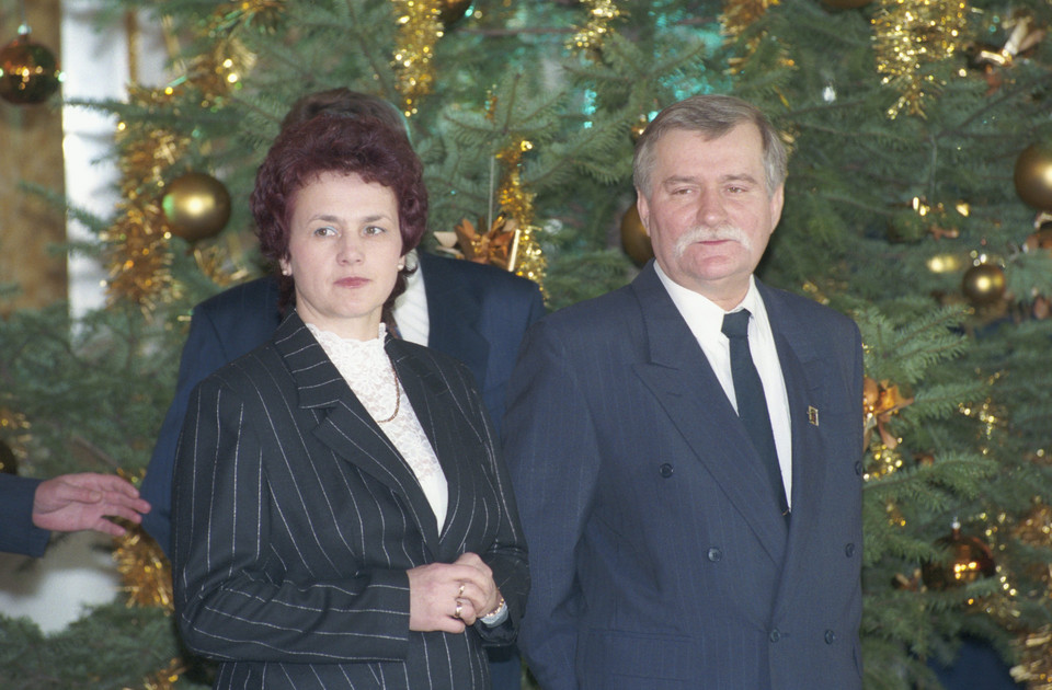 Lecha Wałęsa i Danuta Wałęsa