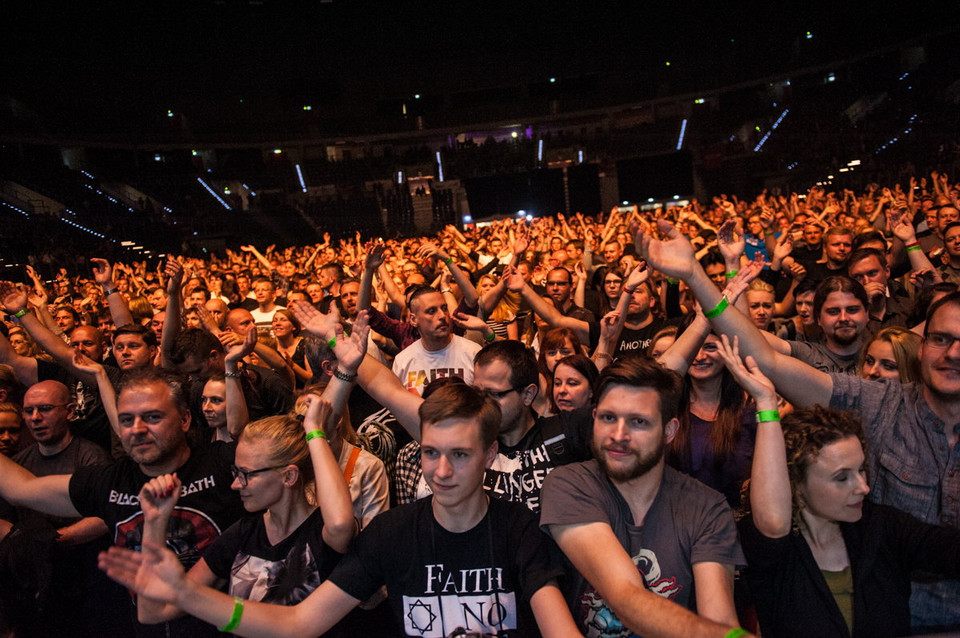 Faith No More - zdjęcia publiczności z koncertu w Krakowie