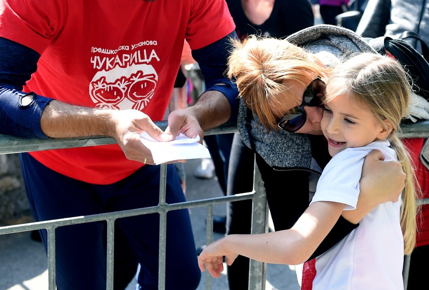 Čestitke: Anđelija je prva stigla na cilj