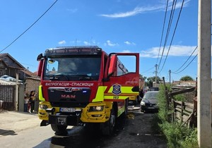 Požar u naselju Klisa Novi Sad