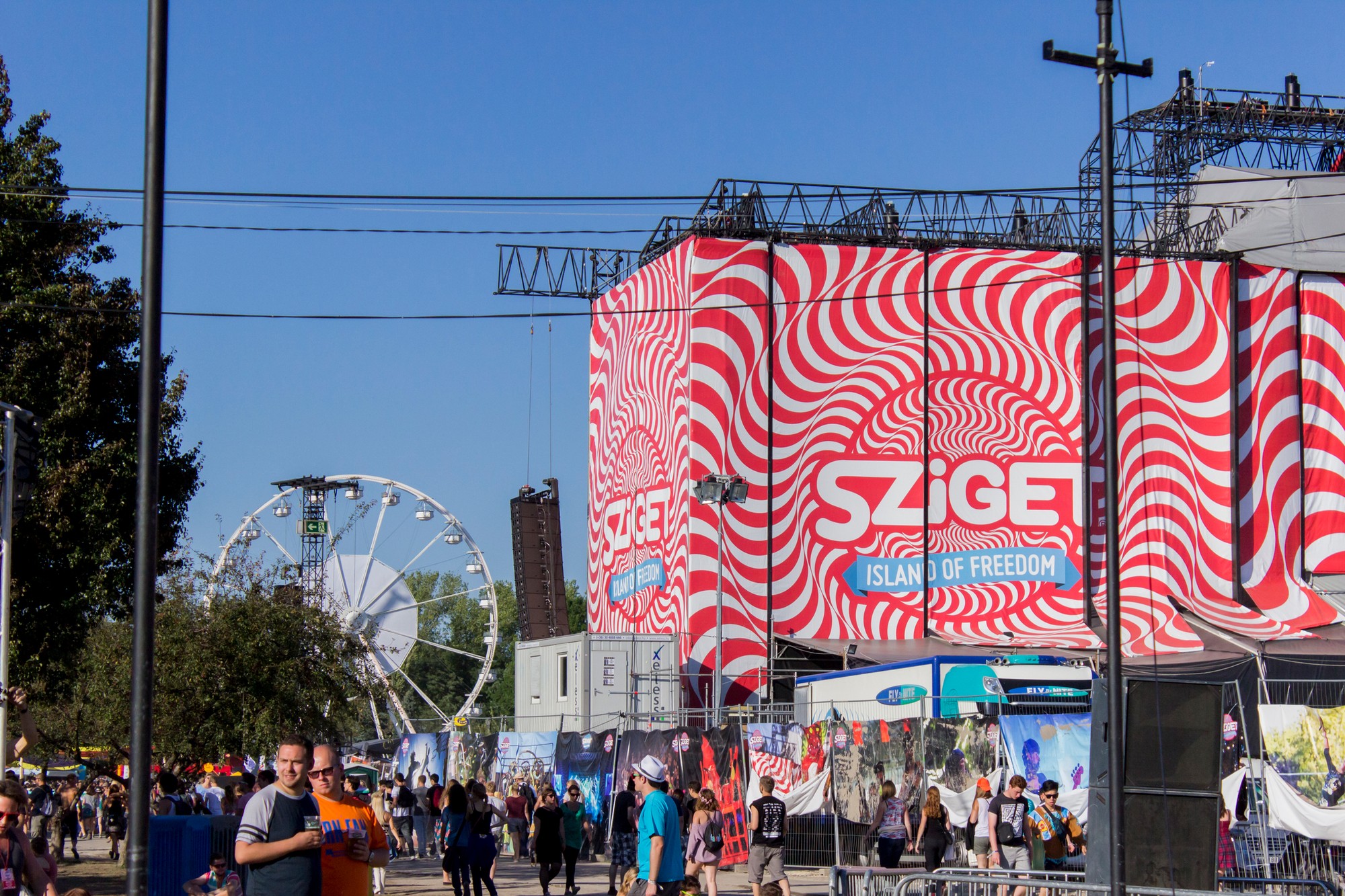 Na budapeštianskom Lodeničiarskom ostrove sa v stredu začal 31. ročník hudobného festivalu Sziget. 