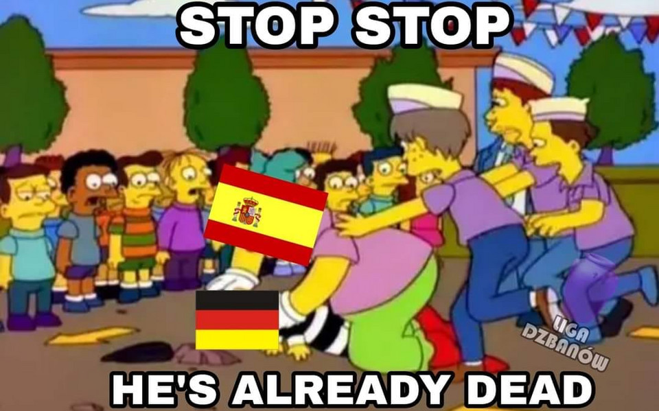 Memy po meczu Hiszpania - Niemcy